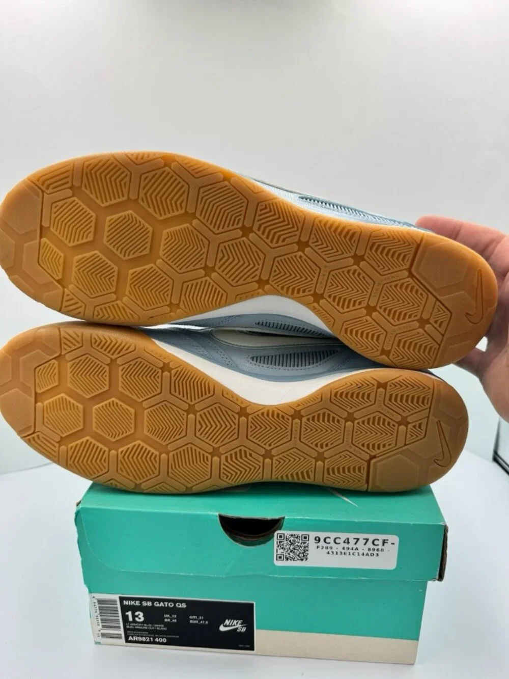 Nike SB x Supreme Gato QS Armory Blue Sz 13 DS